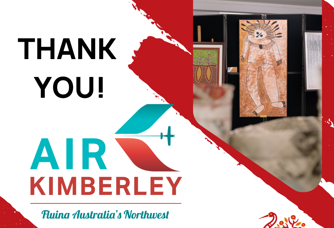 Kimberley Art & Photographic Prize Gold Sponsor!